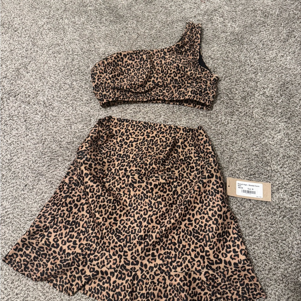 Albion fit Leopard Print swimsuit